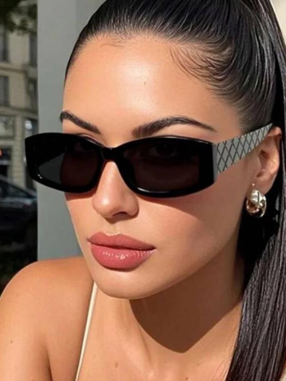 Vintage Square Sunglasses